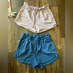 Universal Thread Set of 2 Shorts- Blue & Pink